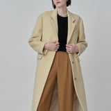 Cashmere Over Fit Coat_Butter