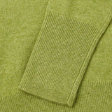 [Cafe Leandra] Classic Polo Sweater_Green Jeans