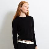 Classic Crew Neck Sweater_Black