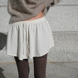 [MJ Collection]Flared Shorts