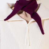 MINI SCARF_Burgundy