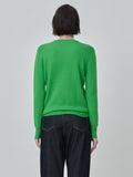 Classic Crew Neck Sweater_Green