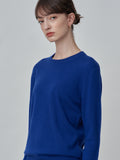 Classic Crew Neck Sweater_Royal Blue
