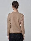 Classic Crew Neck Sweater_Camel
