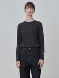 Classic Crew Neck Sweater_Graphite