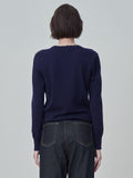 Classic Crew Neck Sweater_Navy
