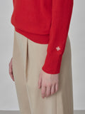 Classic Crew Neck Sweater_Red