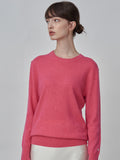 Classic Crew Neck Sweater_Strawberry