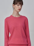 Classic Crew Neck Sweater_Strawberry