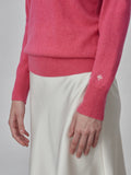 Classic Crew Neck Sweater_Strawberry