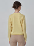 Classic Crew Neck Sweater_Yellow