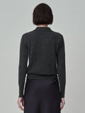 Classic Polo Sweater_Graphite