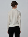 Classic Polo Sweater_Vintage White