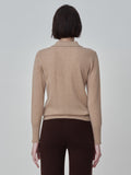 Classic Polo Sweater_Camel