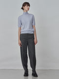 High Neck Shortsleeve_Baby Blue