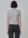 High Neck Shortsleeve_Grey
