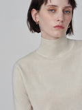 High Neck Shortsleeve_Vintage White