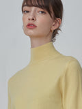 High Neck Shortsleeve_Yellow
