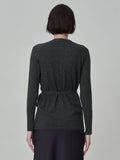 Wrap Cardigan_Graphite