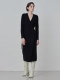 Maxi Wrap Dress_Black