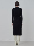 Maxi Wrap Dress_Black