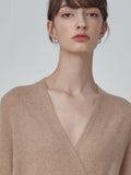 Maxi Wrap Dress_Camel
