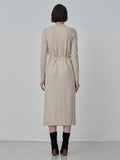 Maxi Wrap Dress_Oatmeal