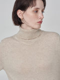 Turtleneck Maxi Dress_Oatmeal