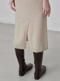 Turtleneck Maxi Dress_Oatmeal