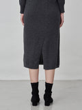 Turtleneck Maxi Dress_Graphite