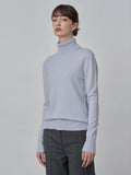 Turtleneck Sweater_Baby Blue