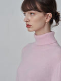 Turtleneck Sweater_Pink Blush