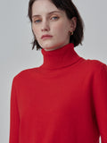 Turtleneck Sweater_Red