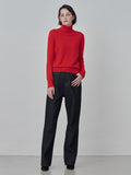 Turtleneck Sweater_Red