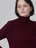 Turtleneck Sweater_Burgundy