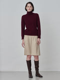 Turtleneck Sweater_Burgundy