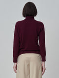 Turtleneck Sweater_Burgundy