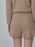 Cashmere Shorts_Camel