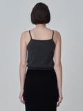 Sleeveless Top & Cardigan Set_Graphite