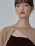 Bolero Two-way Top_Camel
