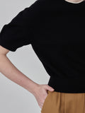 Puff Shortsleeve Top_Black