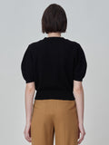 Puff Shortsleeve Top_Black