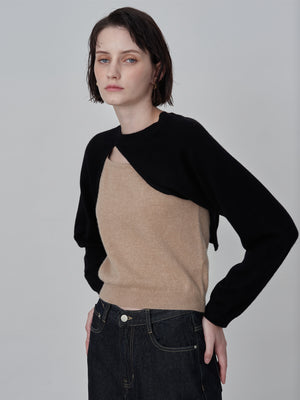 Bolero Two-way Top_Black