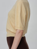 Puff Shortsleeve Top_Butter