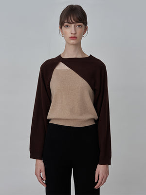 Bolero Two-way Top_Brown