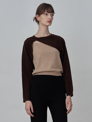 Bolero Two-way Top_Brown