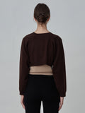 Bolero Two-way Top_Brown