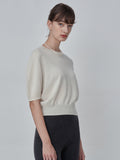 Puff Shortsleeve Top_White