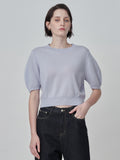 Puff Shortsleeve Top_Baby Blue