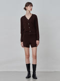 Cashmere Shorts_Brown